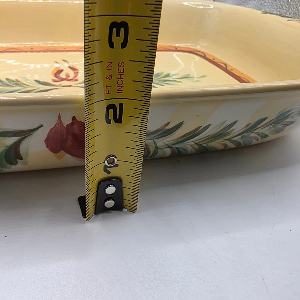Southern Living at Home Gail Pittman Siena Rectangle Casserole Dish with Stand